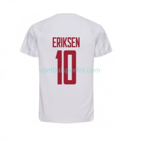 Denemarken Christian Eriksen 10 Uit Shirt World Cup 2022